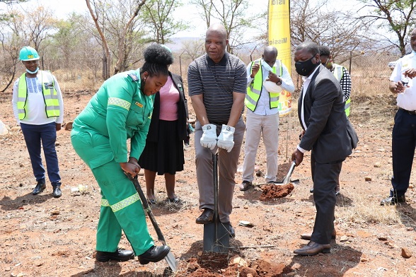 SOD TURNING CEREMONY OF NEW R32 MILLION EMERGENCY SERVICE CENTRE IN LEBOWAKGOMO